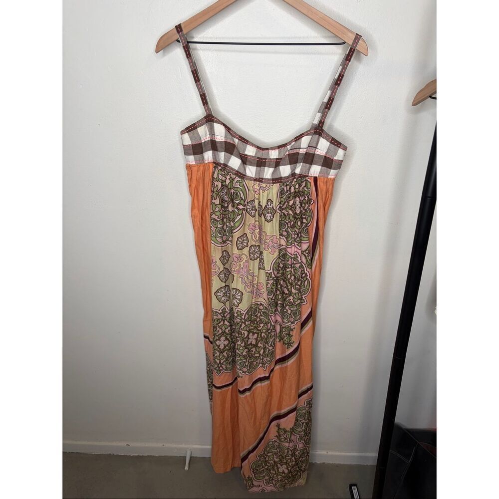 Tracy Feith Maxi Printed Cotton Dress